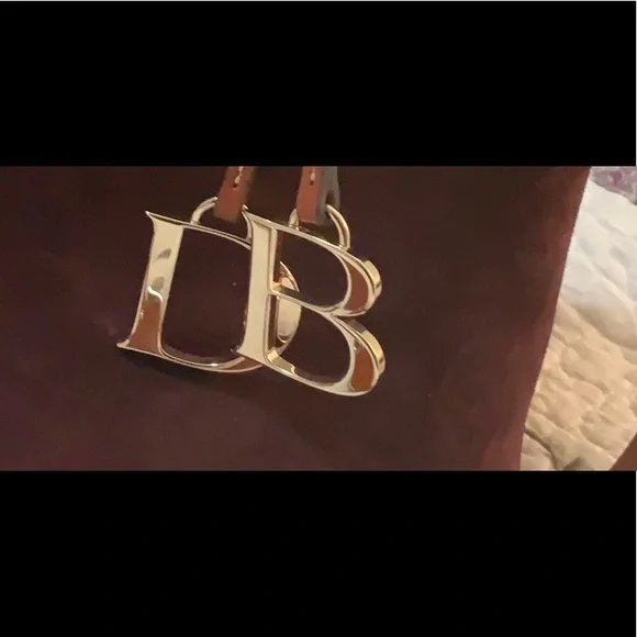 Dooney and Bourke suede satchel - Picture 3 of 12